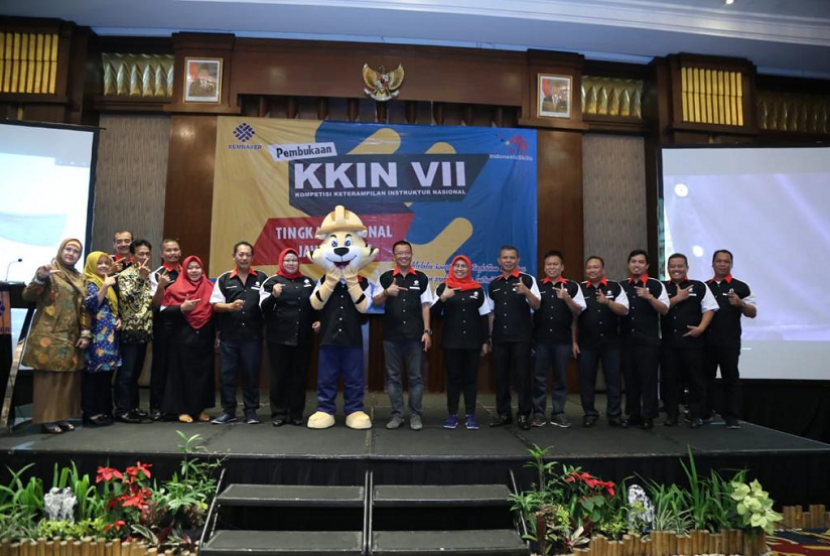 Kompetisi Keterampilan Instruktur Nasional (KKIN) VII Tahun 2019 tingkat Regional Jawa Barat di Bandung, Ahad  (21/7).