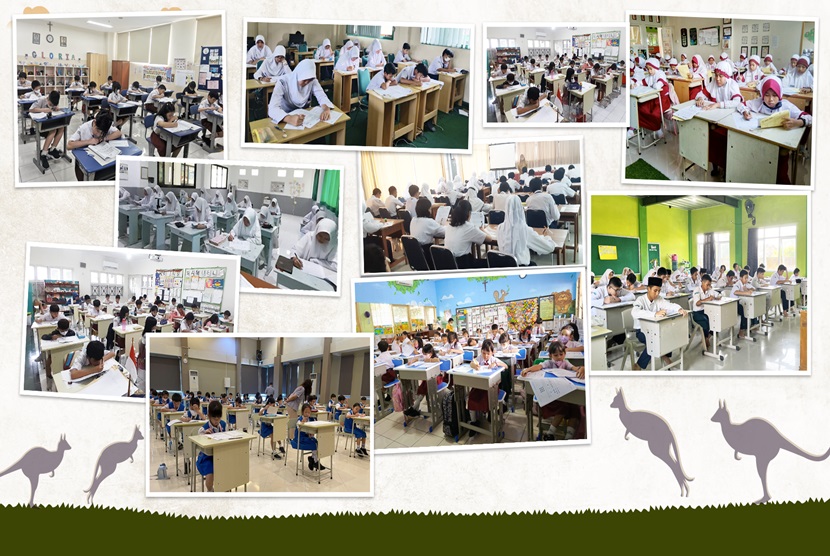 Kompetisi Matematika Internasional bertajuk International Kangaroo Mathematics Contest (IKMC) 2024 sukses digelar oleh Klinik Pendidikan MIPA (KPM) secara offline di seluruh wilayah Indonesia pada Senin (25/3/2024). IKMC 2024 diikuti oleh 96.200 peserta dari mulai kelas 1 SD hingga kelas 12 SMA.