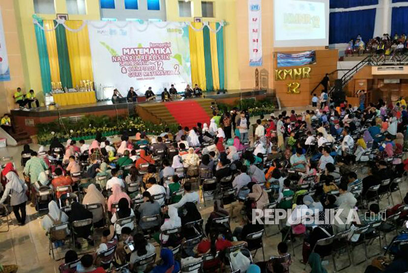 Kompetisi Matematika Nalaria Realistik kembali diselenggarakan untuk yang ke 12 kalinya di IPB,  Bogor, Ahad (16/4).