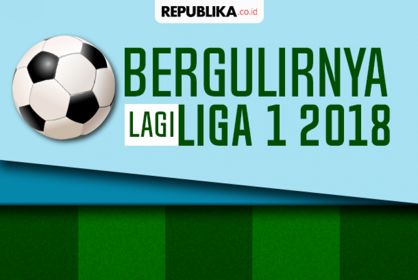 Kompetisi Sepak Bola Liga 1 kembali bergulir