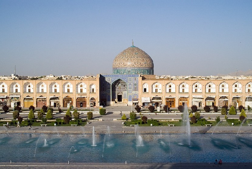 Kompleks Maidah Imam di Isfahan, Iran.