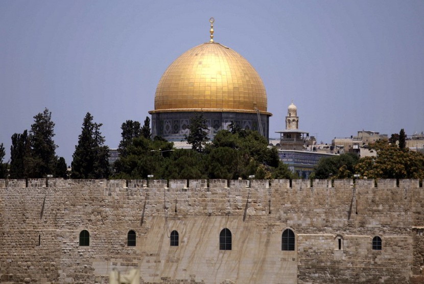 Al Aqsa mosque complex.