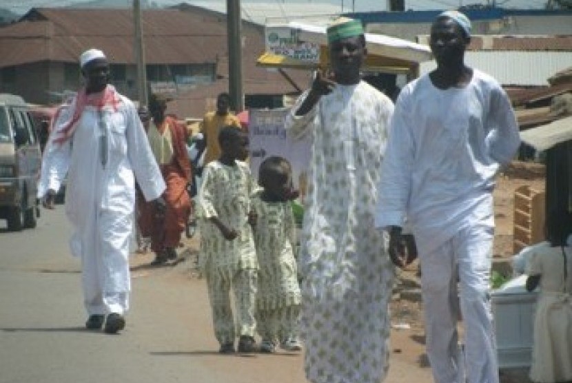  Muslim Ghana Bantu Penanganan Covid-19. Foto:  Komunitas Muslim di Ghana.