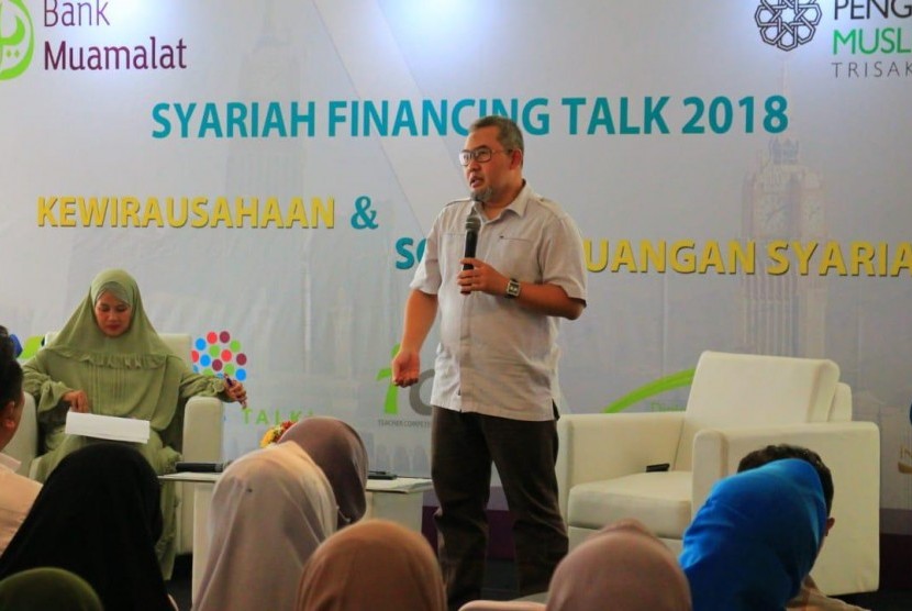 Komunitas Pengusaha Muslim Trisakti (KPMT) menyelenggarakan Syariah Financing Talk 2018.