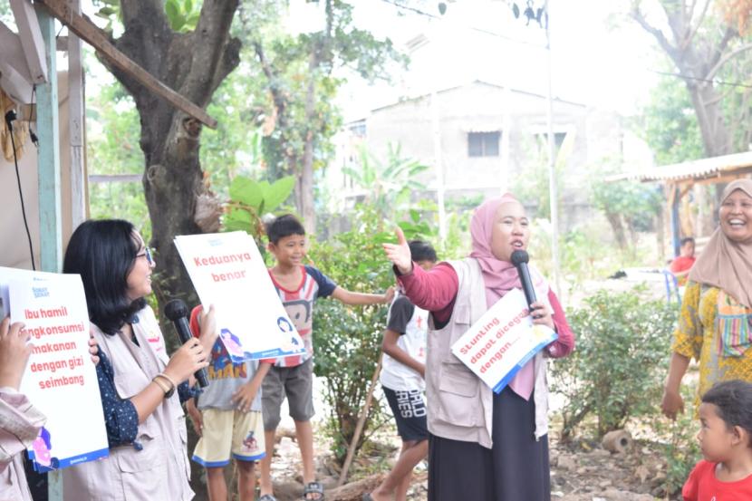 Komunitas Sobat Sehat menggelar program kemanusiaan di Kelurahan Pejaten Timur, Jakarta Selatan.