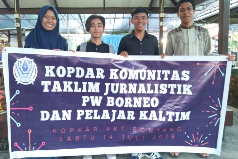 Komunitas Taklim Jurnalistik (Taktik) perwakilan Kalimantan Timur mengadakan pertemuan pengurus dan sosialisasi kepada pelajar dan mahasiswa.