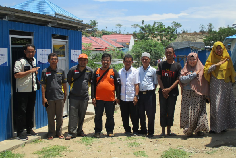 Komunitas TDA Launching MCK Darurat di Palu  Republika Online