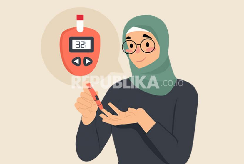 Cara membedakan diabetes tipe 1 dan tipe 2. (ilustrasi)