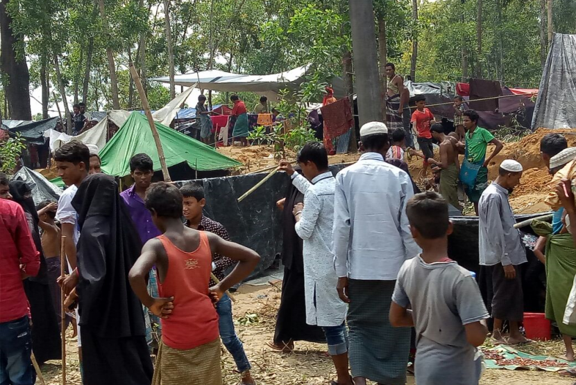 Kondisi Muslim Rohingya di negara bagian Rakhine.