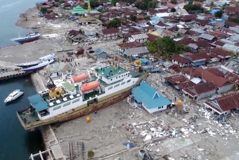 Kondisi pascagempa dan tsunami di Sulawesi Tengah
