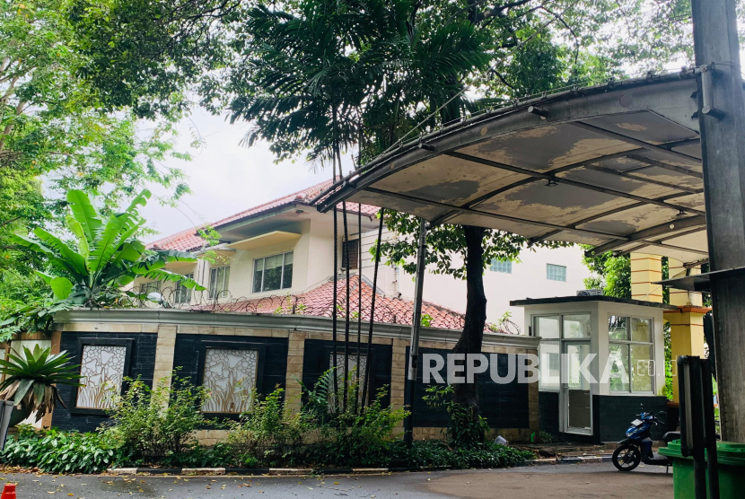 Kondisi Rumah Dinas Anggota DPR RI di Kalibata yang sudah tak terawat, Kamis (19/8/2025).