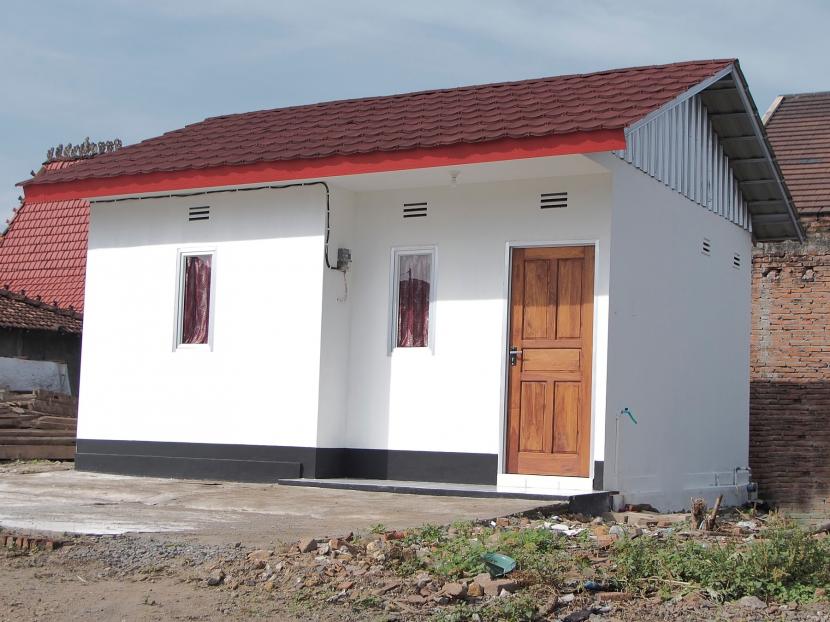 Kondisi rumah yang telah menjalani program renovasi di kudus. 