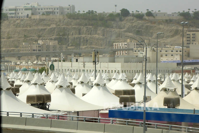  Kondisi terkini di Arafah, Makkah, Kamis (24/8), menjelang pelaksanaan ibadah wukuf pada tanggal 9 Dzulhijah 1438 H atau 1 September mendatang.