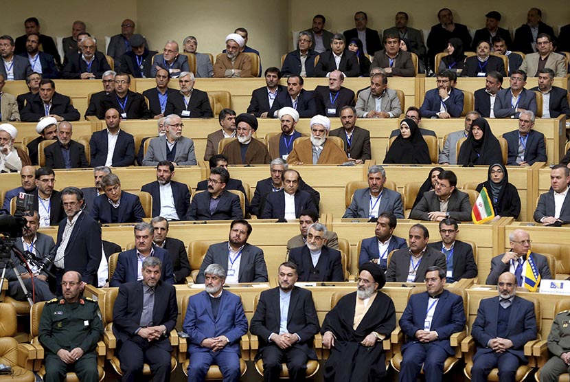 Konferensi Internasional ke-6 tentang Palestina di Teheran, Selasa (21/2).
