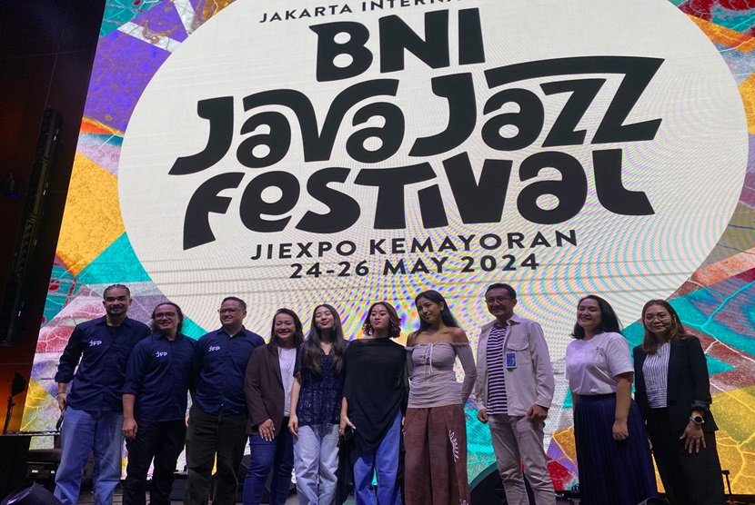 Konferensi Pers BNI Java Jazz Festival 2024 di Jakarta, Rabu (20/3/2024).