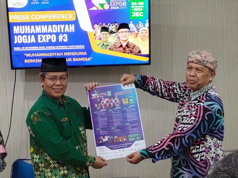 Konferensi pers jelang perhelatan Muhammadiyah Jogja Expo ke 3 di JEC.