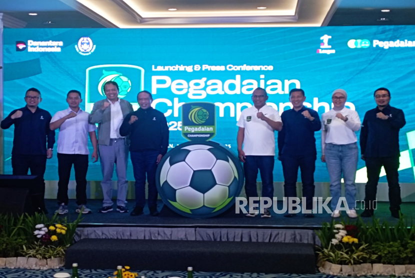 Konferensi pers Pegadaian Championship 2025/2026 di Meda, Sumatera Utara, Jumat (12/9/2025).