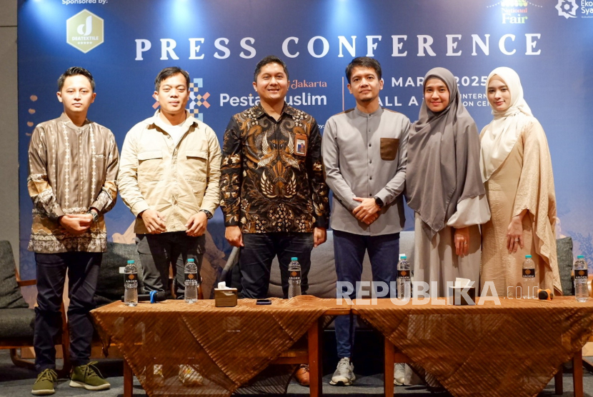 Konferensi Pers Peluncuran Pesta Muslim Jakarta di Jakarta Rabu (12/2/2025). Dok Republika