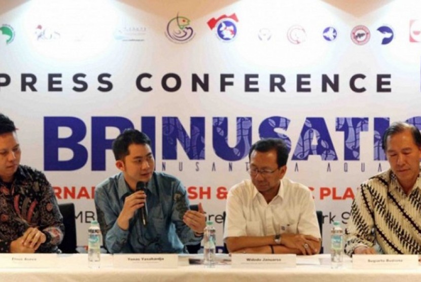 Konferensi pers SML-BRI Nusatic 2016.