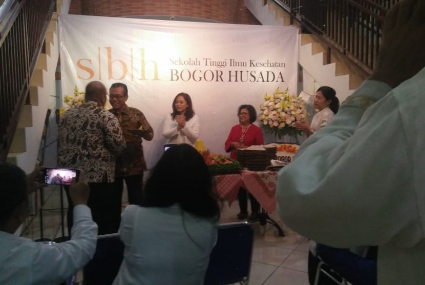 Konferensi pers STIKES Bogor Husada.