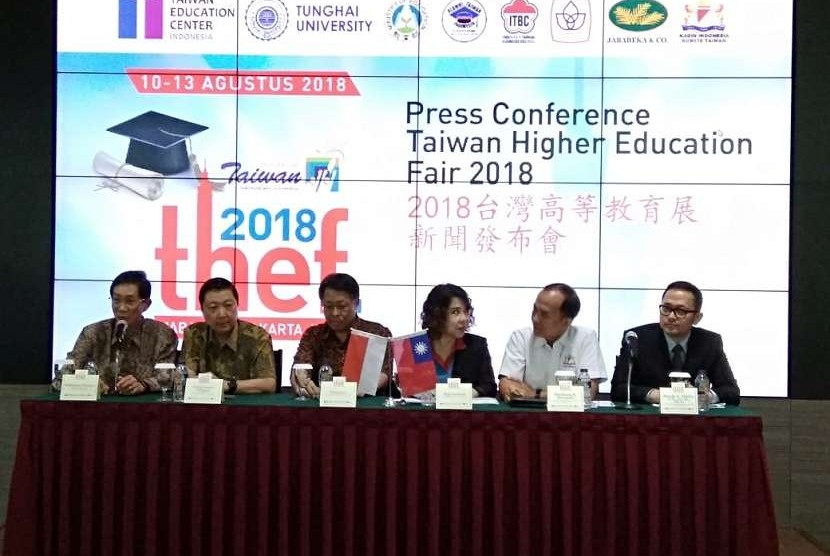 Konferensi Pers Taiwan Higher Education Fair 2018
