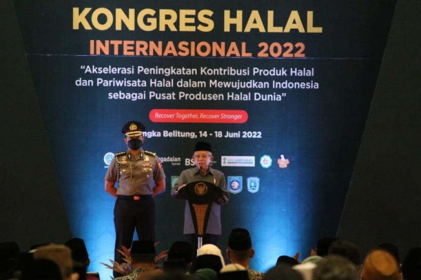 Wakil Presiden RI Maruf Amin menyebut Indonesia berpotensi besar menjadi pusat halal dunia. Kongres Halal Dunia pun dinilai strategis untuk mewujudkannya.