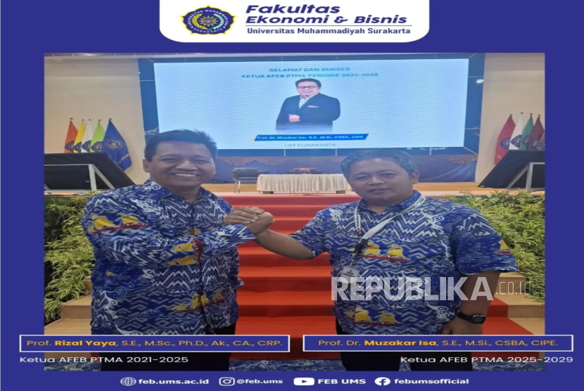 Prof Muzakar Isa dari UMS Nahkodai AFEB PTMA 2025–2029, Siap Dorong Internasionalisasi Kampus PTMA