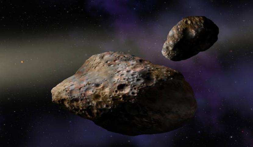 Asteroid (ilustrasi). Segenggam asteroid menghasilkan 132 juta dolar AS per ons, atau 4,7 juta dolar AS per gram. 