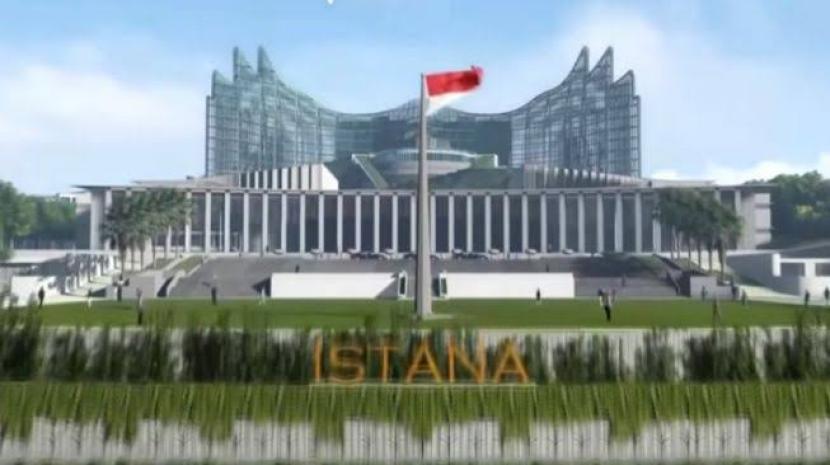 konsep Istana Negara di IKN 