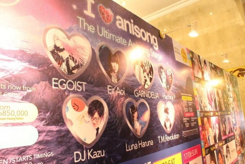 Konser Anisong di hari kedua AFA ID