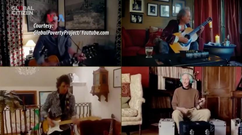 Konser di rumah grup band legendaris Rolling Stones