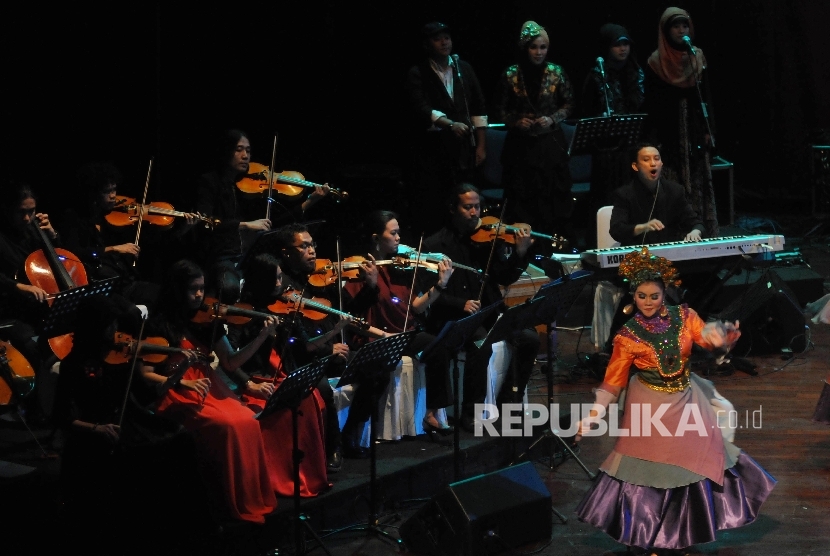 Konser musik Jakarta Melayu Festival di TIM, Jakarta, Jumat (22/8/2018). Jakarta Melayu Festival 2023 akan hadirkan hits tahun 1990-an. 