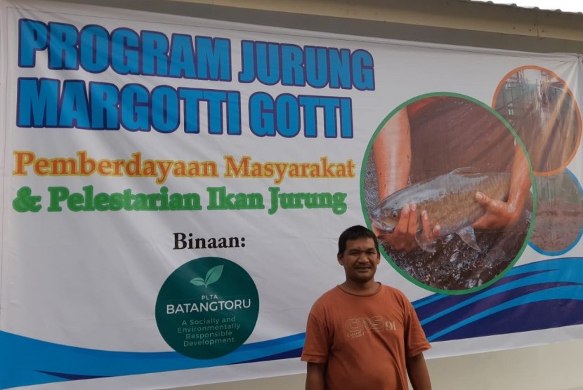 Konservasi Ikan Batak oleh PLTA Batangtoru di Kab. Tapanuli Selatan, Sumut.