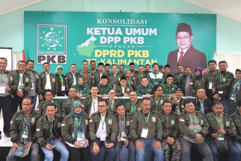 Konsolidasi DPRD PKB se-Kalimantan, Rabu (22/3).