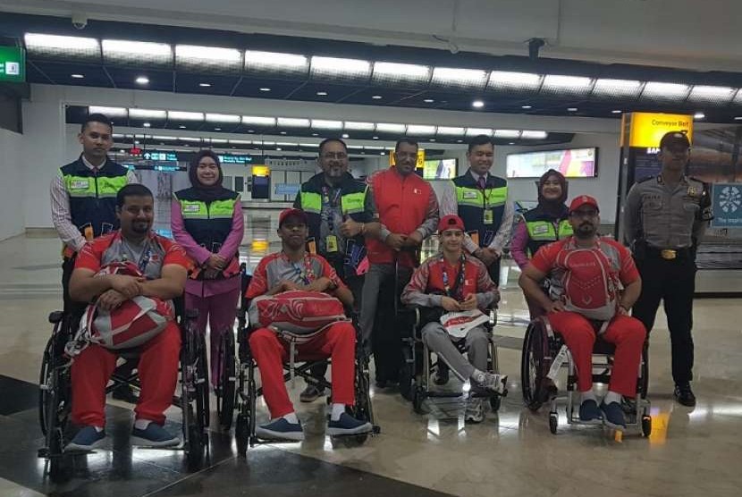 Kontingen Bahrain di Asian Para Games 2018.