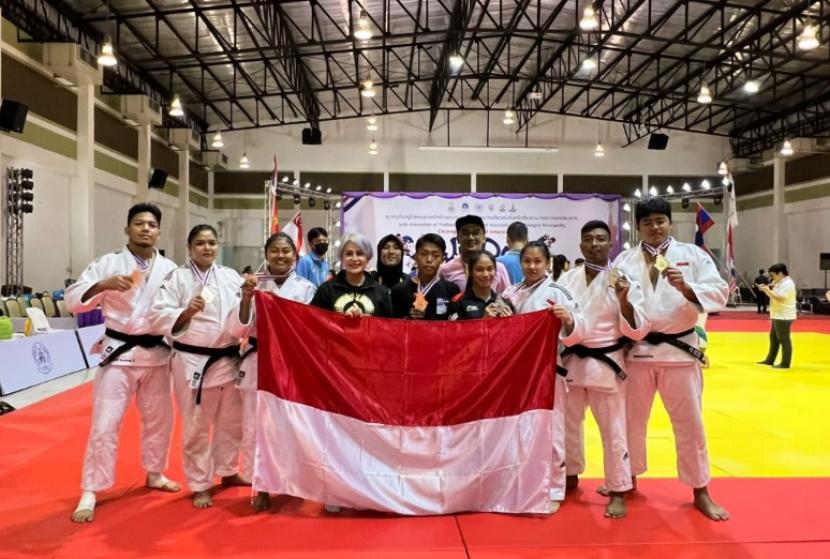 Kontingen Indonesia di Thailand International Judo Championship 2022