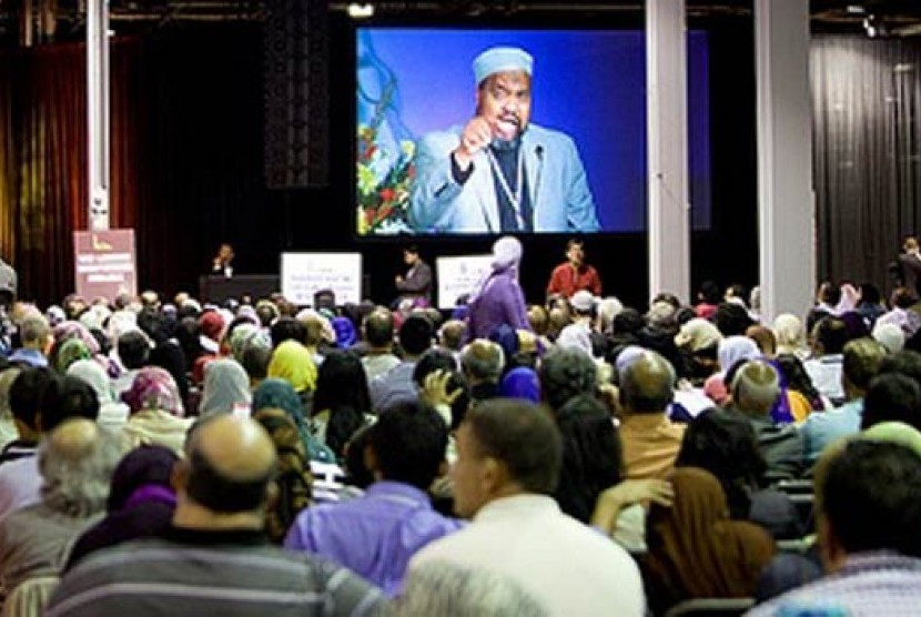 Konvensi tahunan Komunitas Muslim Amerika Utara digelar pada Ahad (2/9/2012) lalu di Washington