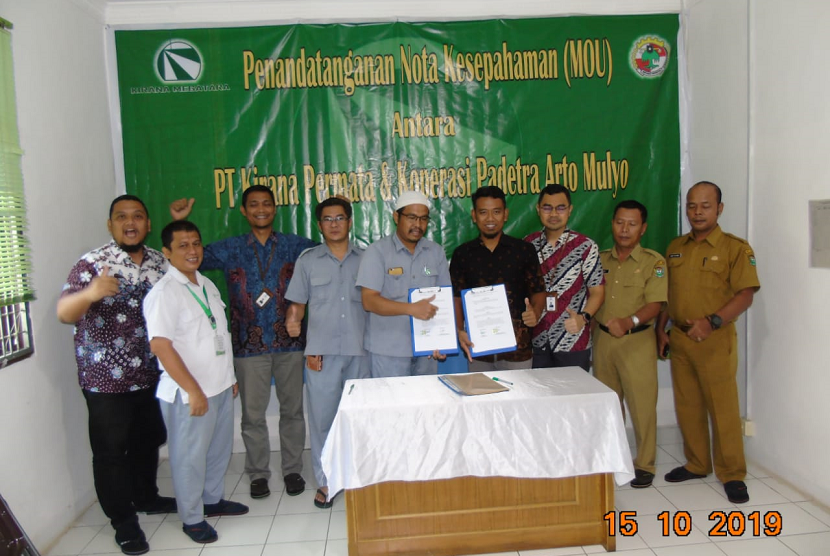 Koperasi Binaan PT Perusahaan Gas Negara Tbk (PGN) melakukan Kerja sama dengan PT Kirana Megatara Tbk untuk menyerap hasil perkebunan karet di daerah Desa Pagardewa Kecamatan Lubai Ulu, Kabupaten Muara Enim, Sumatera Selatan. 