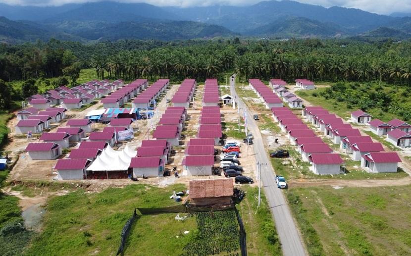 Korban banjir bandang dan tanah longsor di Kabupaten Luwu Utara, Sulawesi Selatan (Sulsel) sudah dapat menempati Hunian Tetap (huntap) bantuan pemerintah melalui BNPB.
