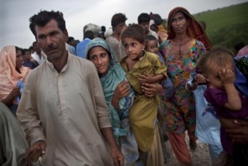 Korban banjir Pakistan