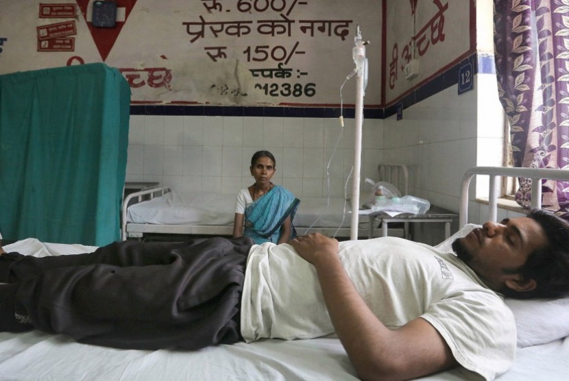 Korban gelombang panas India dirawat di RS New Delhi