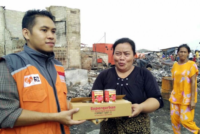  Korban Kebakaran Terima Kornet Superqurban