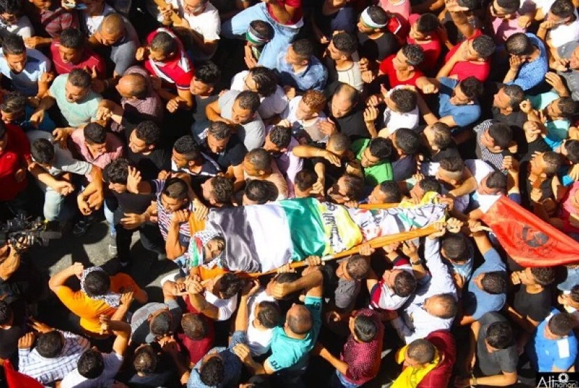 korban kebiadaban militer israel terhadap warga gaza, palestina