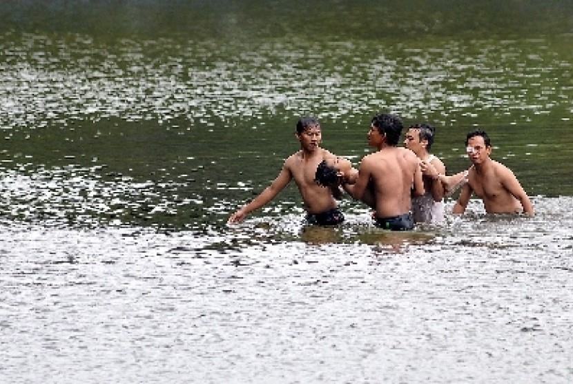 Korban tewas tenggelam di kolam ditemukan (ilustrasi).(Republika/Prayogi)