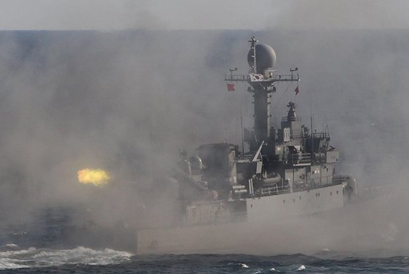 Korea Selatan dan Korea Utara terlibat perang dengan kapal militer sejak 1999.