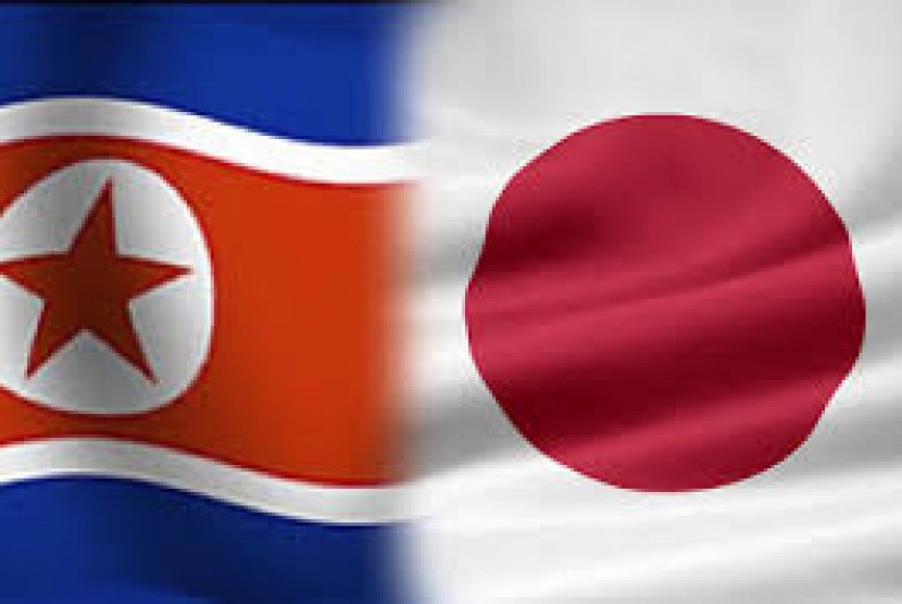 Korea Utara dan Jepang (ilustrasi)