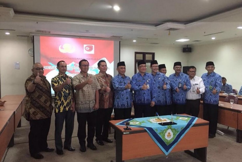 KORPRI menandatangani kerjasama dengan PT Global Oase Indonesia (Go Indonesia) untuk membangun platform digital dalam memutar roda organisasi.