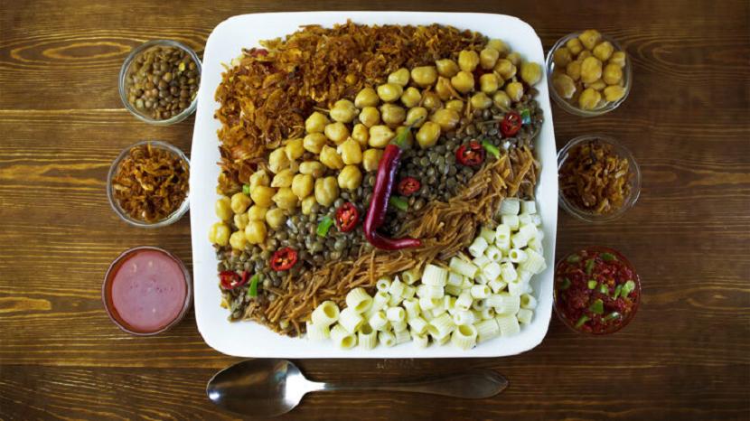 Koshari, makanan tradisional Mesir