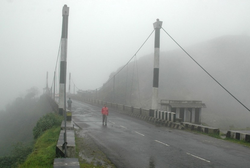 Kota Cherrapunji di negara bagian India, Meghalaya yang pernah dikenal sebagai tempat paling basah di bumi kini kekurangan air.