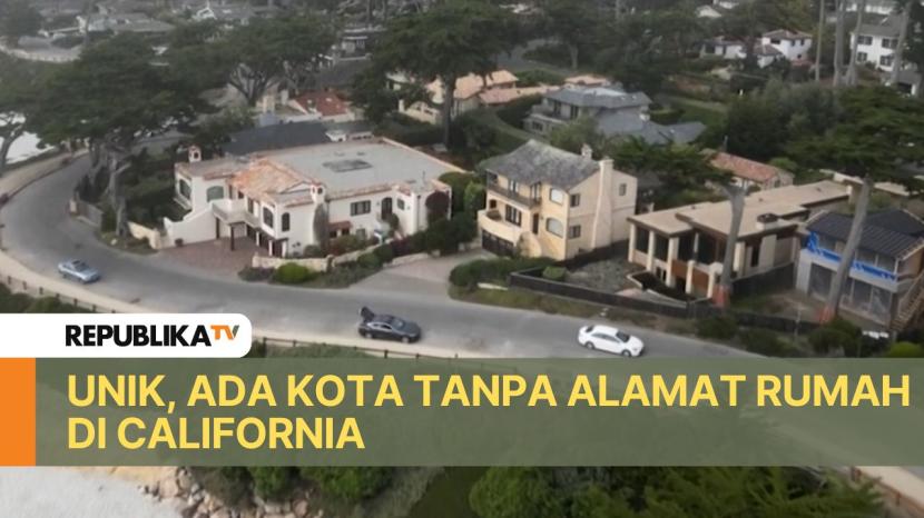 Kota kecil di negara bagian California tak memiliki nama, nomor, dan alamat jalan.